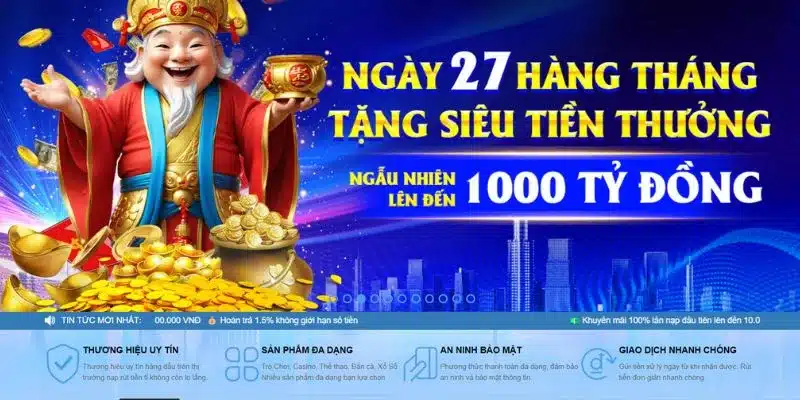 Giao dịch tại VIN777 siêu nhanh